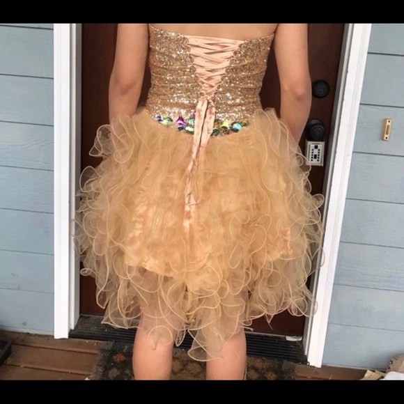 Formal above knee Party dress - Picture 6 of 7